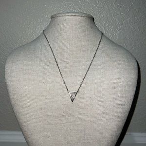 Brighton silver sparkle necklace.